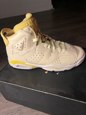 Air Jordan 6 Retro (GS) Citron Tint/Dynamic Yellow Nuance Citron